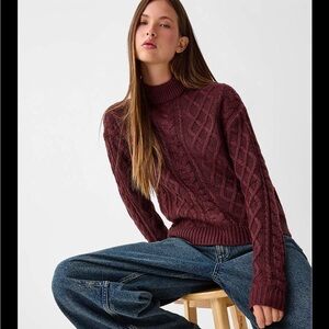NWT ✨ Simon’s Cableknit Turtleneck Sweater